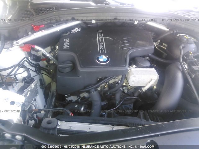 5UXWX9C39H0W69605 - 2017 BMW X3 XDRIVE28I WHITE photo 10