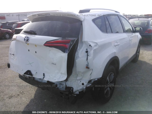 JTMWFREV5JJ181190 - 2018 TOYOTA RAV4 ADVENTURE/XLE 白色 照片 4