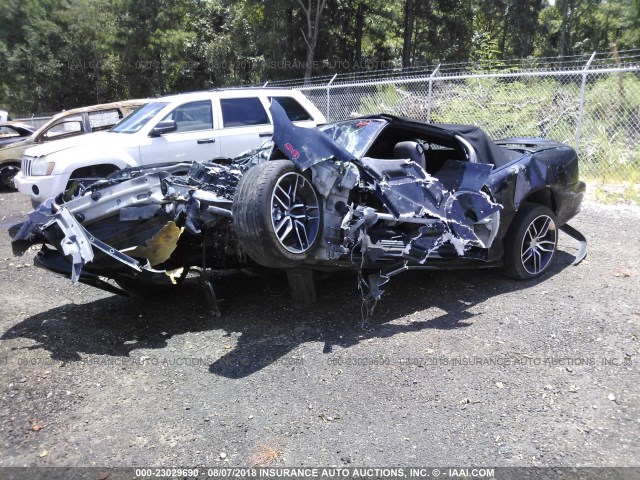 2G1FP32G622114838 - 2002 CHEVROLET CAMARO Z28 BLACK photo 2