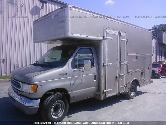 1FDSE35L42HA64332 - 2002 FORD ECONOLINE E350 SUPER DUTY CTWAY VAN Unknown photo 2