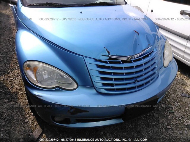 3A8FY58B88T203442 - 2008 CHRYSLER PT CRUISER TOURING BLUE photo 6