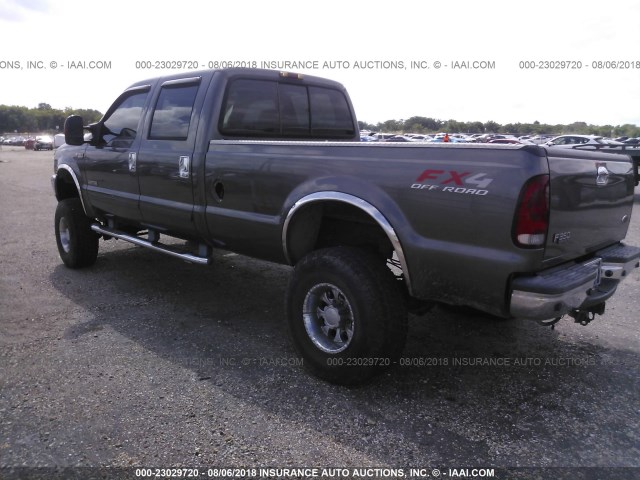 1FTSW31PX3EB37149 - 2003 FORD F350 SRW SUPER DUTY GRAY photo 3