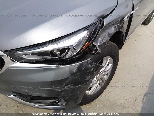 5GAEVAKW2JJ246057 - 2018 BUICK ENCLAVE ESSENCE 灰色 照片 6