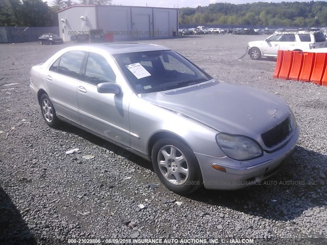 WDBNG70J22A290482 - 2002 MERCEDES-BENZ S 430 SILVER photo 1