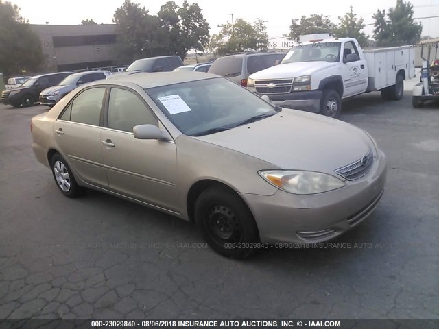 4T1BE32KX4U807940 - 2004 TOYOTA CAMRY LE/XLE/SE ოქროსფერი ფოტო 1