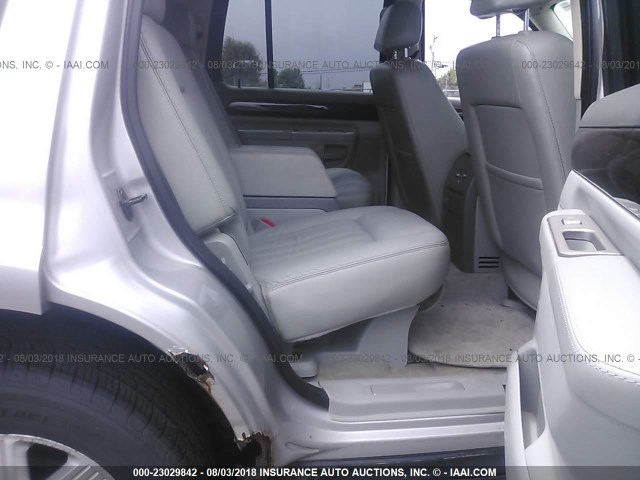 5LMEU78H03ZJ09242 - 2003 LINCOLN AVIATOR SILVER photo 8