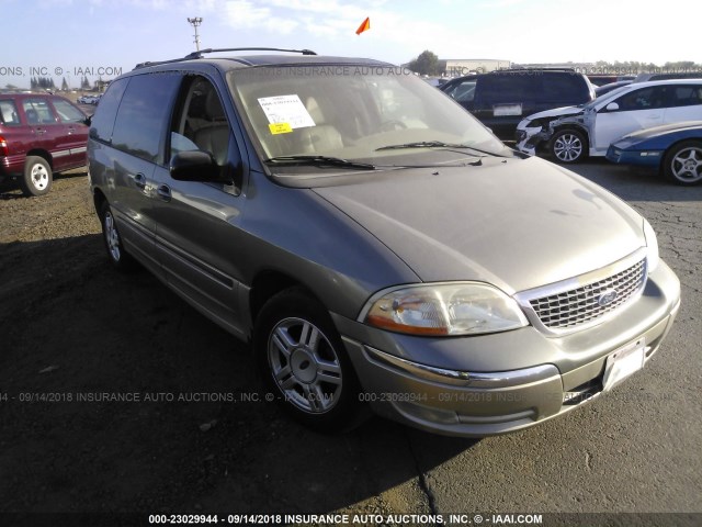 2FMZA534X1BA59004 - 2001 FORD WINDSTAR SEL GREEN photo 1