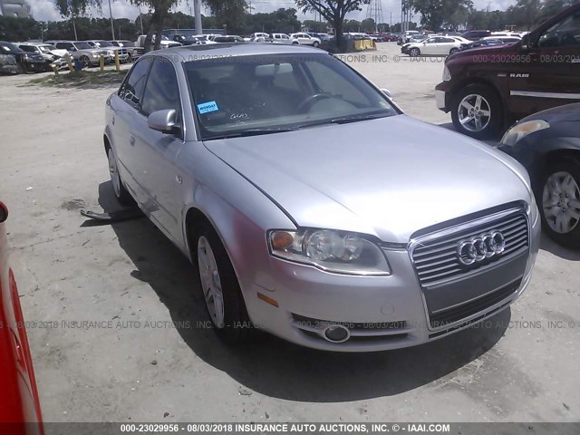 WAUAF78E57A281760 - 2007 AUDI A4 2/TURBO GRAY photo 1