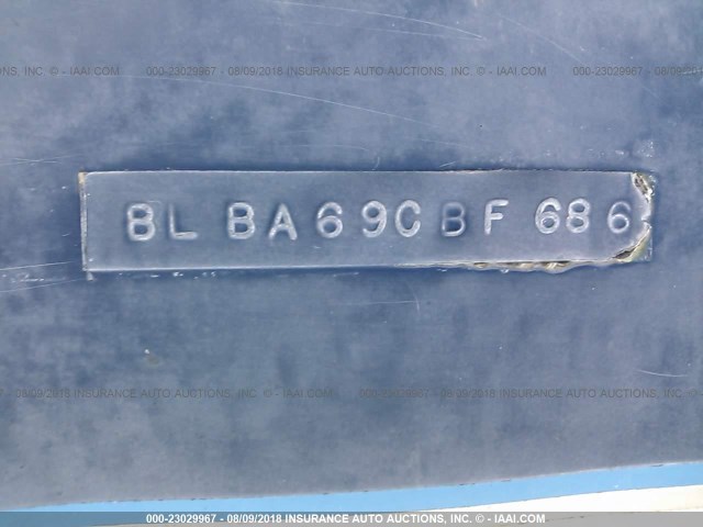 BLBA69CBF686 - 1986 BAYLINER CONQUEST  Unknown photo 9