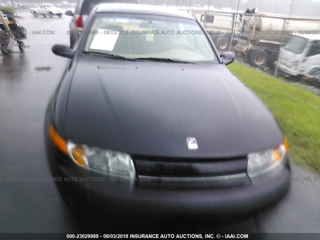 1G8JW52RXYY622169 - 2000 SATURN LS2 BLACK photo 6