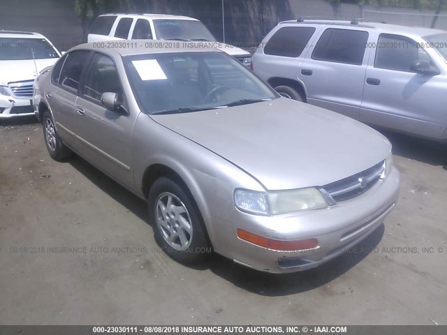 JN1CA21D0VM535307 - 1997 NISSAN MAXIMA GLE/GXE/SE BEIGE photo 1