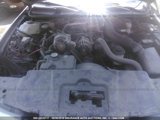 1L1FM81W61Y624353 - 2001 LINCOLN TOWN CAR EXECUTIVE BLACK photo 10