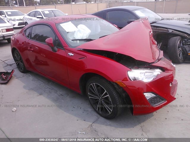 JF1ZNAA12D1717205 - 2013 TOYOTA SCION FR-S RED photo 1