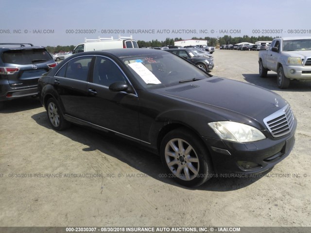 WDDNG71X67A067377 - 2007 MERCEDES-BENZ S 550 BLACK photo 1