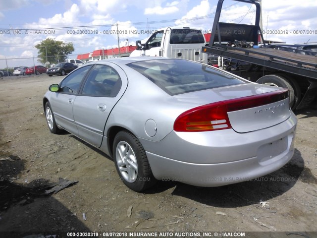 2B3HD46R5YH314532 - 2000 DODGE INTREPID SILVER photo 3