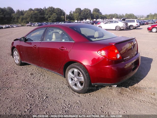 1G2ZH57N884274540 - 2008 PONTIAC G6 GT RED photo 3