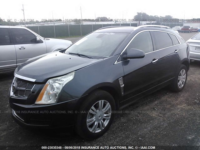 3GYFNAEY5AS532994 - 2010 CADILLAC SRX LUXURY COLLECTION BLACK photo 2