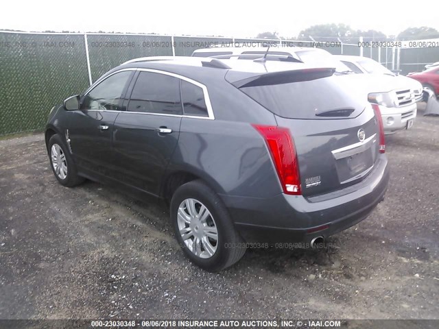 3GYFNAEY5AS532994 - 2010 CADILLAC SRX LUXURY COLLECTION BLACK photo 3