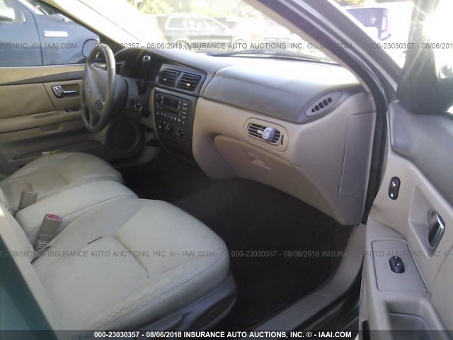 1FAFP55U22G177163 - 2002 FORD TAURUS SES GRAY photo 5