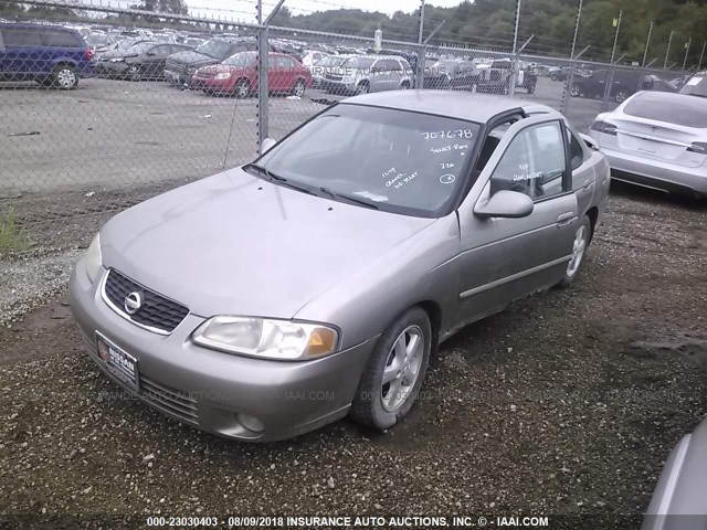 3N1CB51D03L707678 - 2003 NISSAN SENTRA XE/GXE BEIGE photo 2