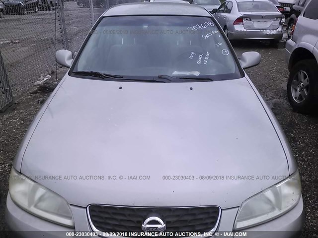 3N1CB51D03L707678 - 2003 NISSAN SENTRA XE/GXE BEIGE photo 6