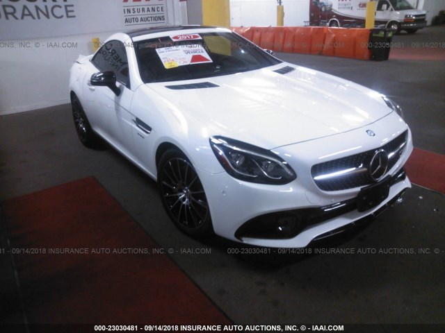 WDDPK6GA6HF135203 - 2017 MERCEDES-BENZ SLC 43 AMG WHITE photo 1