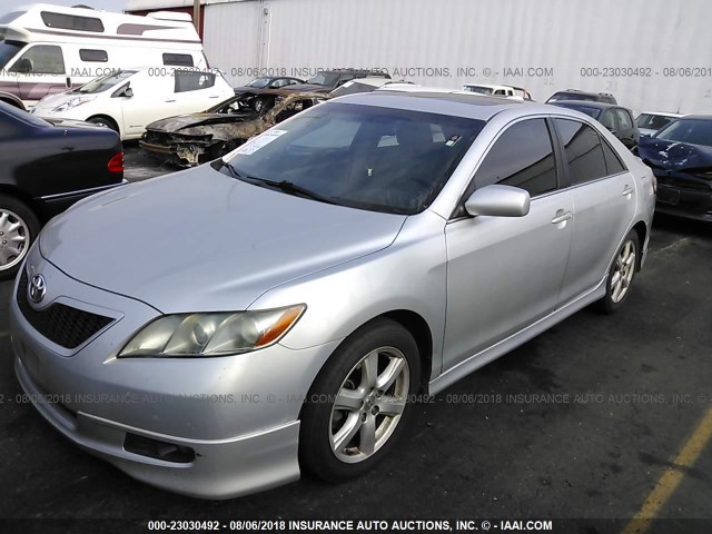 4T1BE46K07U578818 - 2007 TOYOTA CAMRY NEW GENERAT CE/LE/XLE/SE GRAY photo 2