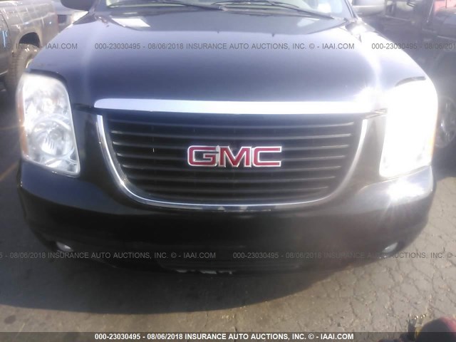 1GKS2KE76CR117302 - 2012 GMC YUKON XL K1500 SLT BLACK photo 6