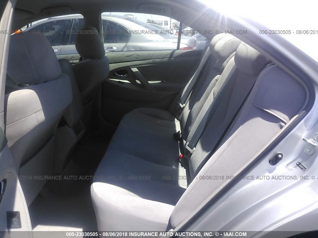 4T1BE46KX7U175347 - 2007 TOYOTA CAMRY NEW GENERAT CE/LE/XLE/SE SILVER photo 8