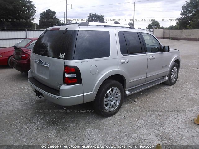 1FMEU75816UB40119 - 2006 FORD EXPLORER LIMITED SILVER photo 4