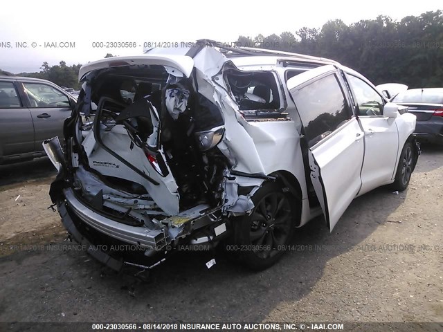 2C4RC1EGXJR263310 - 2018 CHRYSLER PACIFICA TOURING L PLUS WHITE photo 4