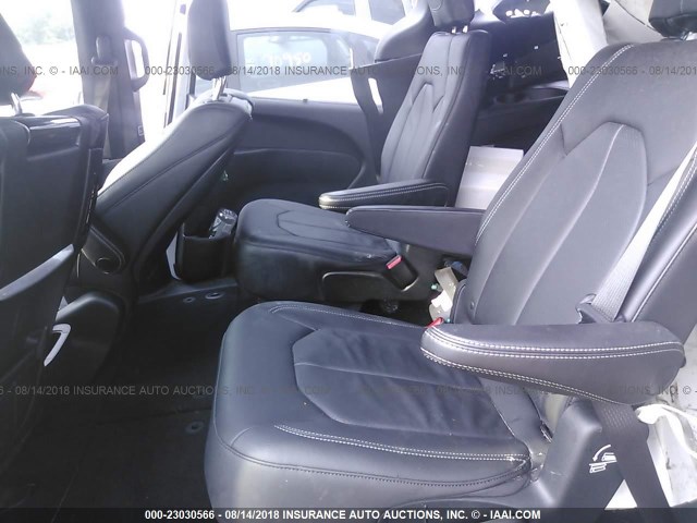 2C4RC1EGXJR263310 - 2018 CHRYSLER PACIFICA TOURING L PLUS WHITE photo 8