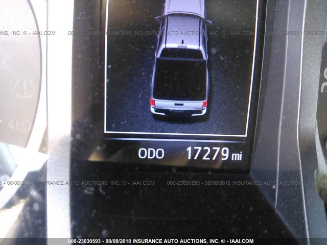 3TMCZ5AN2HM083160 - 2017 TOYOTA TACOMA DBL CAB/SR/TRDSPT/OR/PRO ნარინჯისფერი ფოტო 7