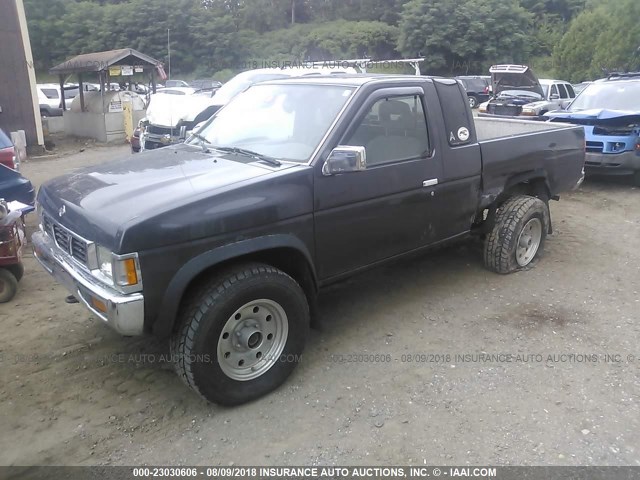 1N6HD16Y6SC369504 - 1995 NISSAN TRUCK KING CAB SE/KING CAB XE GRAY photo 2