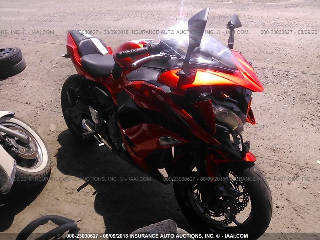 JKAEXEJ10HDA00426 - 2017 KAWASAKI EX650 J ნარინჯისფერი ფოტო 1