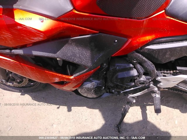 JKAEXEJ10HDA00426 - 2017 KAWASAKI EX650 J ნარინჯისფერი ფოტო 9