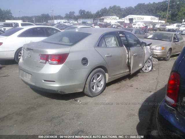 1G11C5SL8FF148380 - 2015 CHEVROLET MALIBU 1LT Champagne photo 4