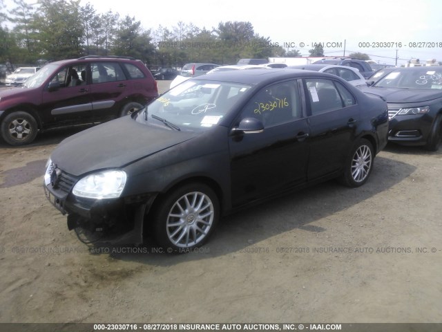3VWRJ71K88M152482 - 2008 VOLKSWAGEN JETTA WOLFSBURG 黑色 照片 2