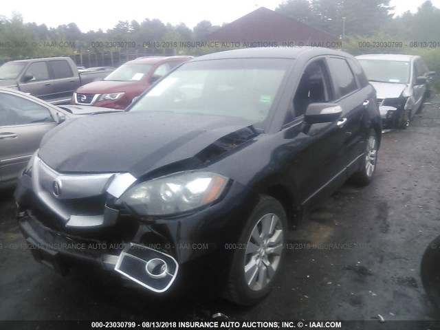 5J8TB1H28BA008333 - 2011 ACURA RDX BLACK photo 2