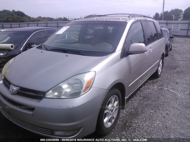 5TDZA22C34S046187 - 2004 TOYOTA SIENNA XLE/XLE LIMITED SILVER photo 2