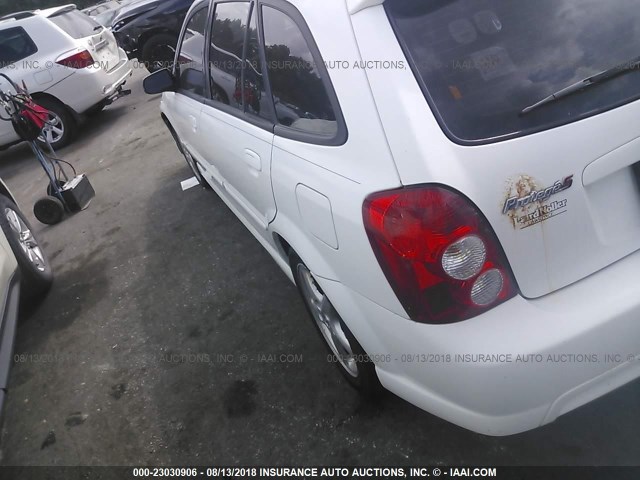 JM1BJ245821493429 - 2002 MAZDA PROTEGE PR5 白色 照片 3