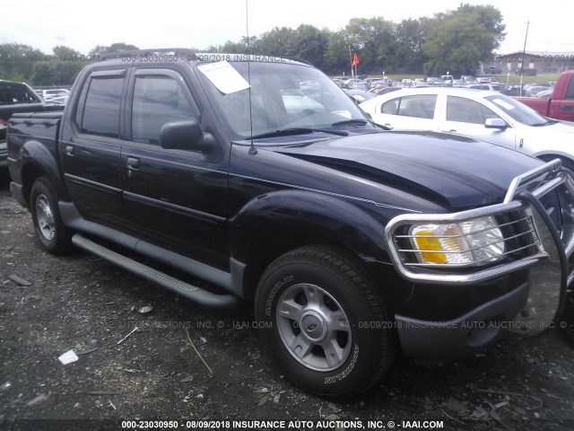 1FMZU77K94UC03992 - 2004 FORD EXPLORER SPORT TR  BLACK photo 1