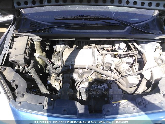 1GMDV33L85D164196 - 2005 PONTIAC MONTANA SV6 BLUE photo 10