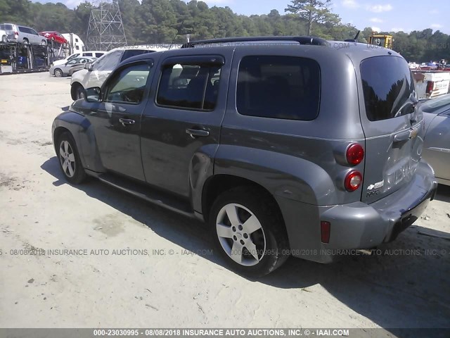 3GNDA13D38S599443 - 2008 CHEVROLET HHR LS ნაცრისფერი ფოტო 3