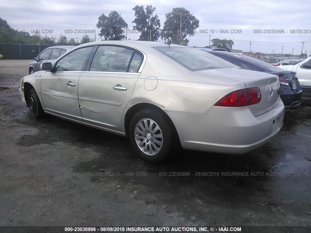 1G4HP57288U209263 - 2008 BUICK LUCERNE CX BEIGE photo 3