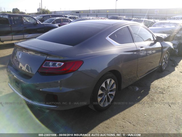 1HGCT1B37FA016251 - 2015 HONDA Accord LX-S GRAY photo 4