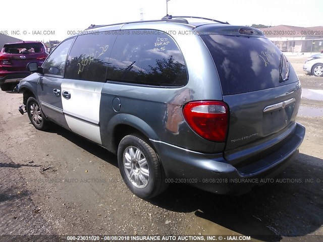 2A4GP54L26R713857 - 2006 CHRYSLER TOWN & COUNTRY TOURING GRAY photo 3