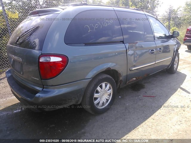 2A4GP54L26R713857 - 2006 CHRYSLER TOWN & COUNTRY TOURING GRAY photo 4