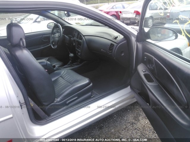 2G1WX12KX39450347 - 2003 CHEVROLET MONTE CARLO SS ვერცხლისფერი ფოტო 5