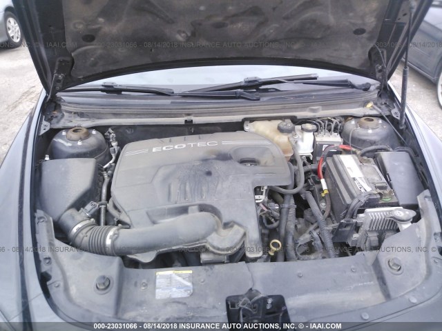 1G1ZC5E00A4106231 - 2010 CHEVROLET MALIBU 1LT შავი ფოტო 10